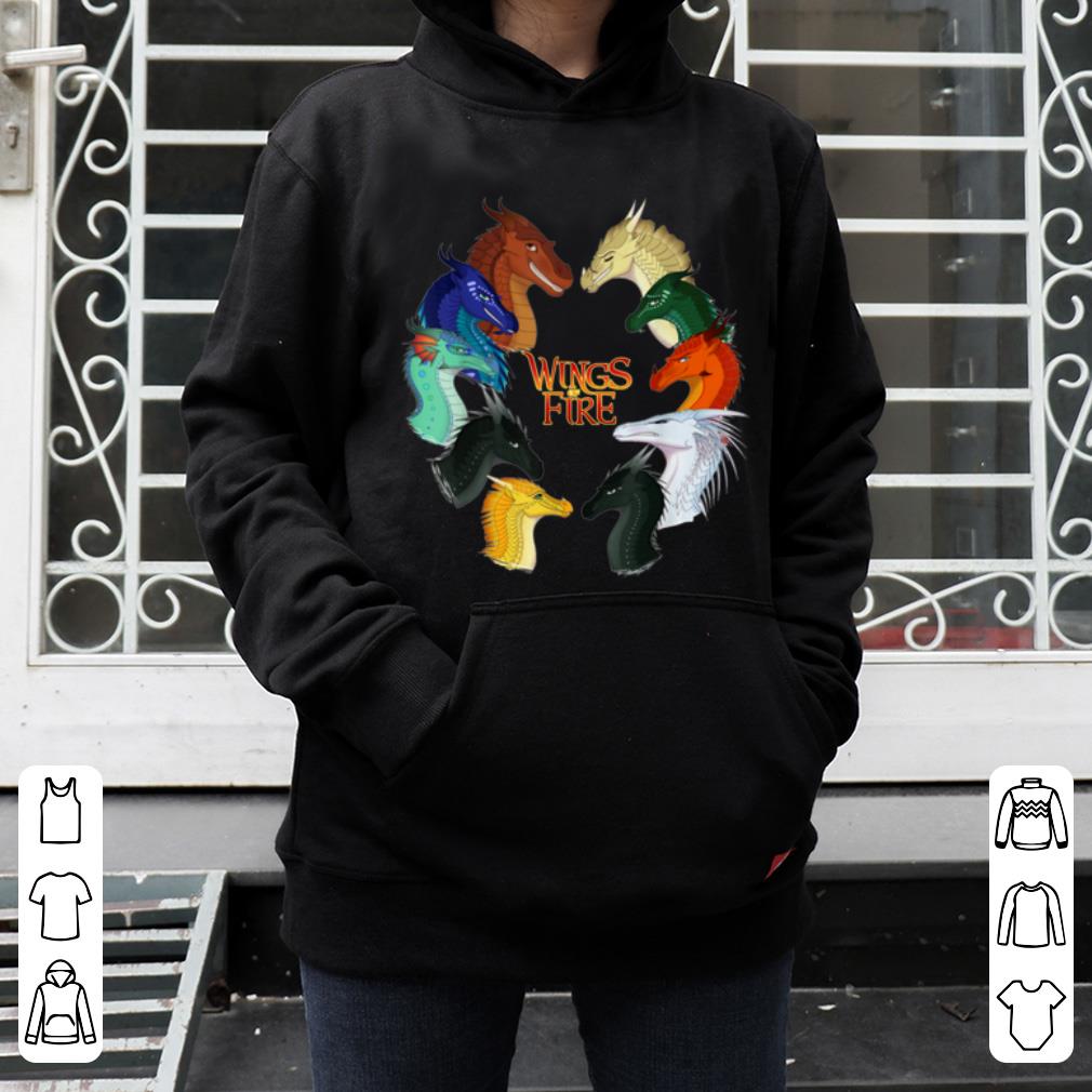 Great Wings Of Fire All Together Dragon shirt