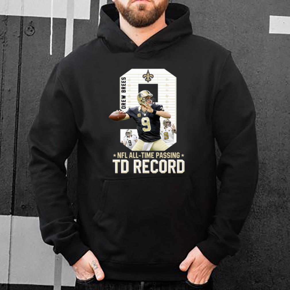 Hot 09 New Orleans Saints Drew Brees NFL All-time Passing Td Record shirt