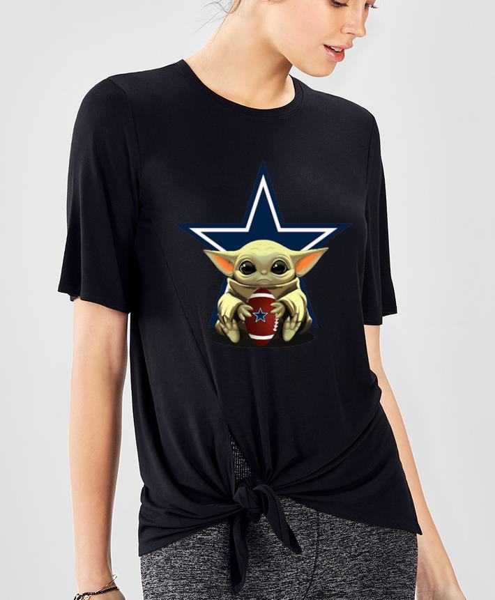 Hot Baby Yoda Hug Dallas Cowboys shirt