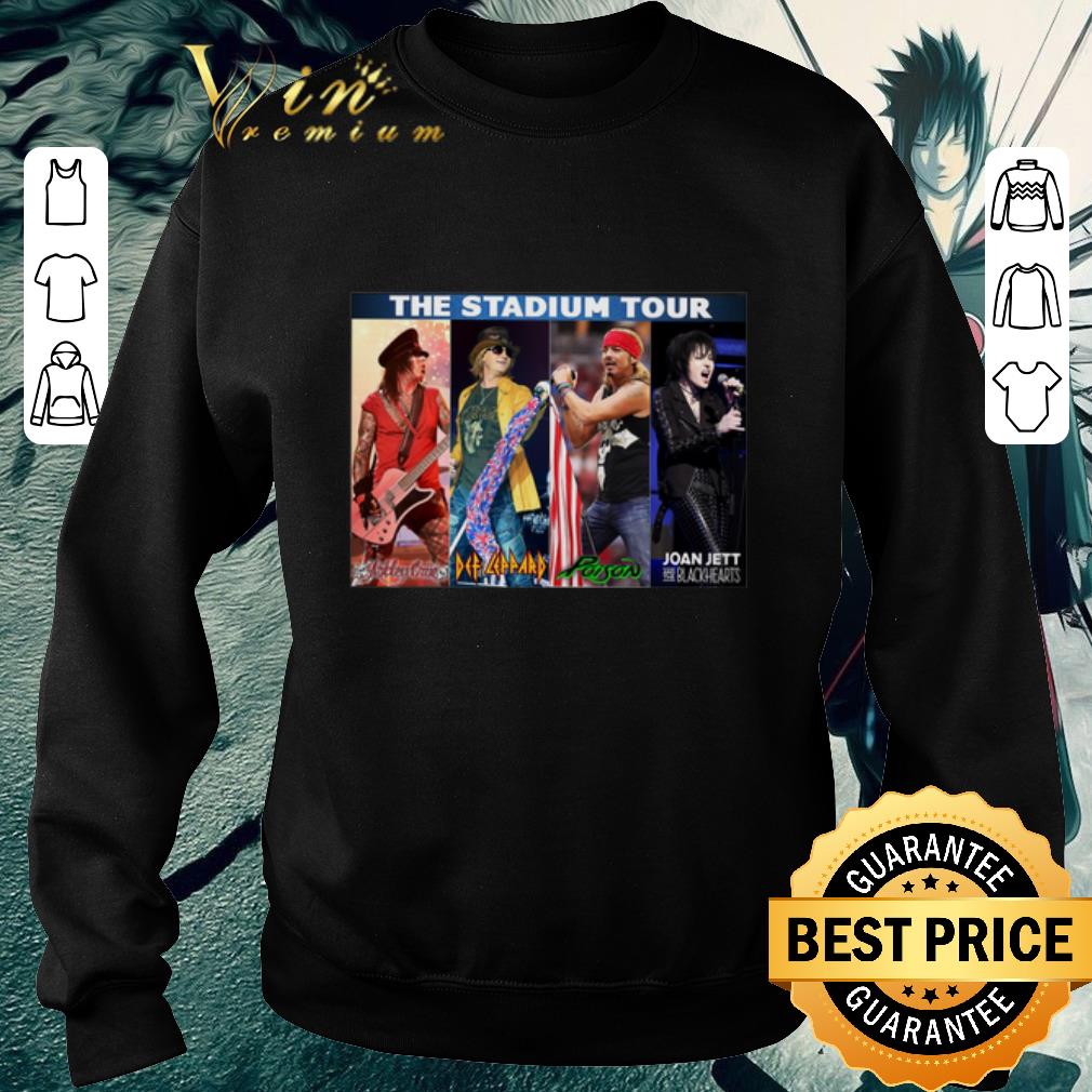 Hot Motley Crue Def Leppard Poison Joan Jett The Blackhearts The Stadium Tour shirt