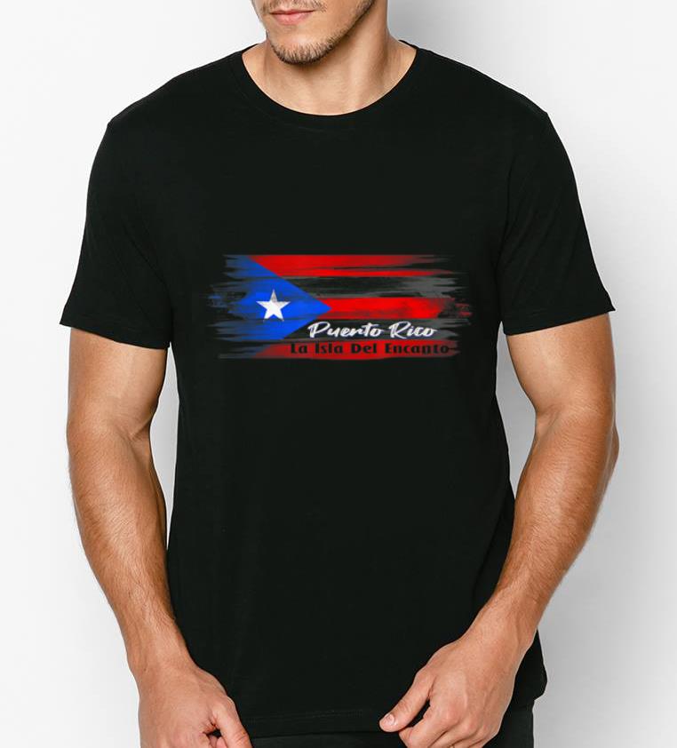 Hot Puerto Rico Flag La Isla Del Encanto shirt