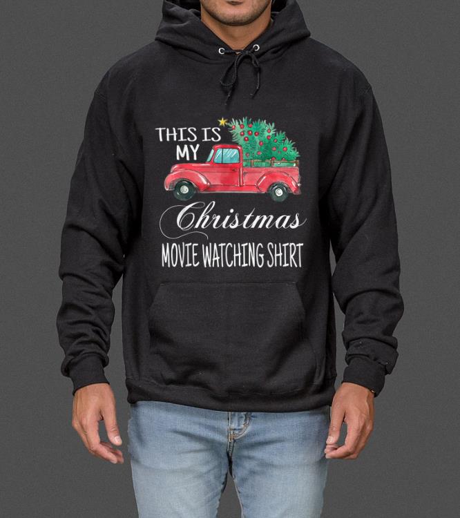 Hot This Is My Christmas Movie Watching with Vintage Truck sweater