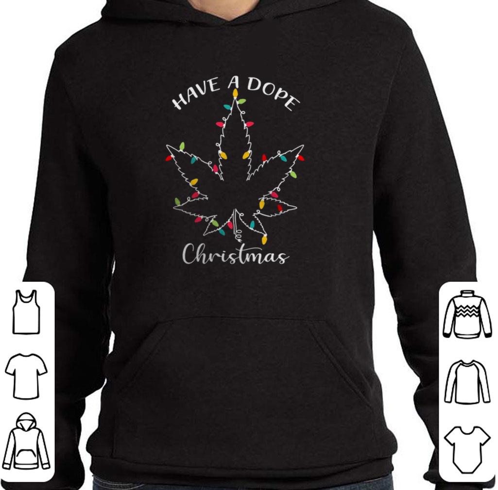 Hot Weed have a dope Christmas lights shirt 5 Hot Weed have a dope Christmas lights shirt