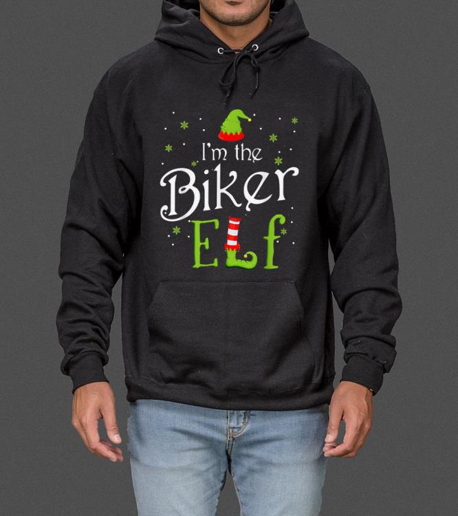 I'm The Biker Elf Christmas Gift Idea Xmas Family sweater