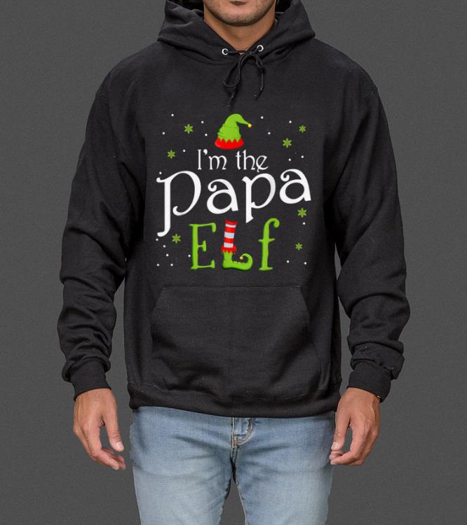 I'm The Papa Elf Funny Group Matching Family Xmas Dad Gift sweater