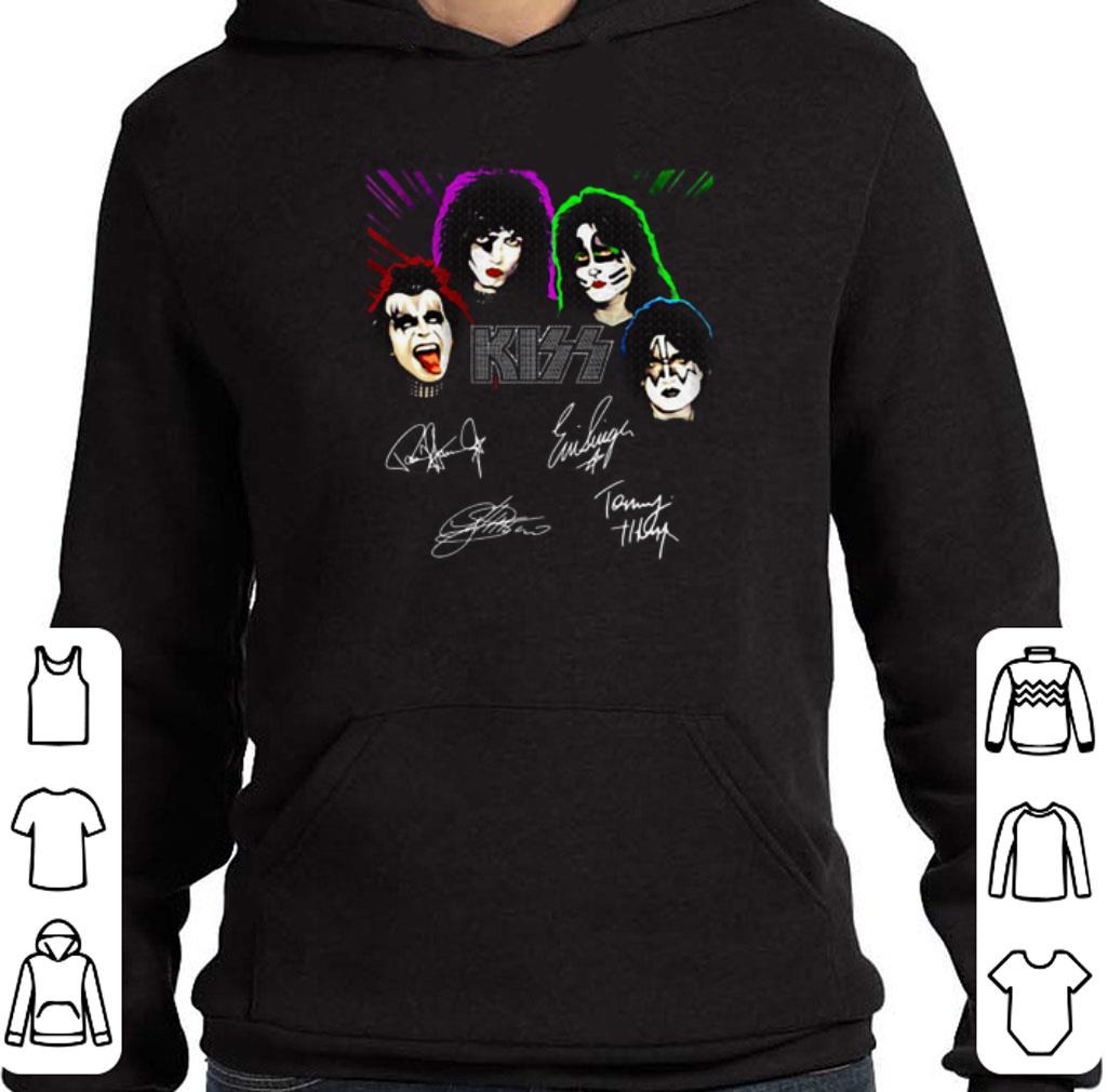 Kiss characters Signatures shirt