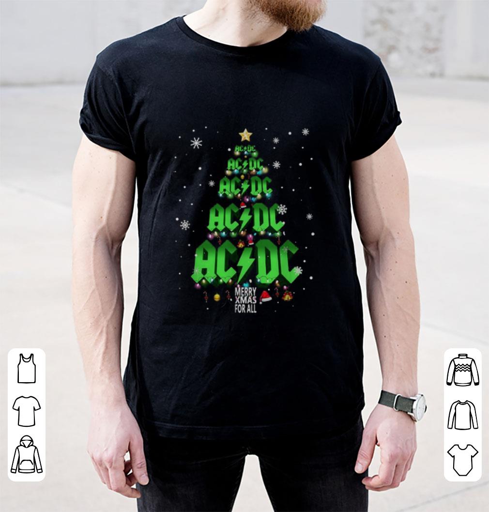 Nice ACDC Merry Xmas for all Christmas tree shirt 1 Nice ACDC Merry Xmas for all Christmas tree shirt 2