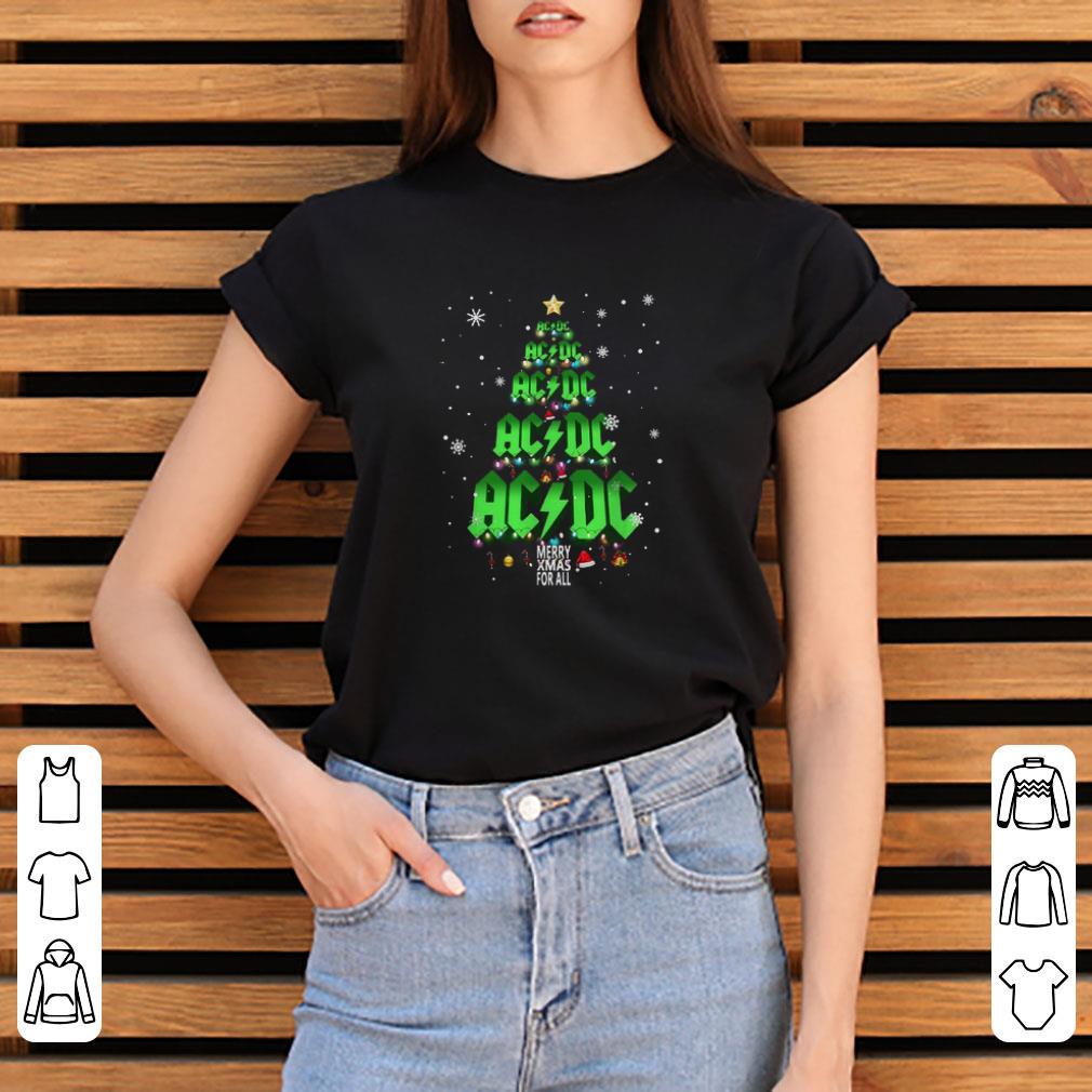 Nice ACDC Merry Xmas for all Christmas tree shirt 2 Nice ACDC Merry Xmas for all Christmas tree shirt 3