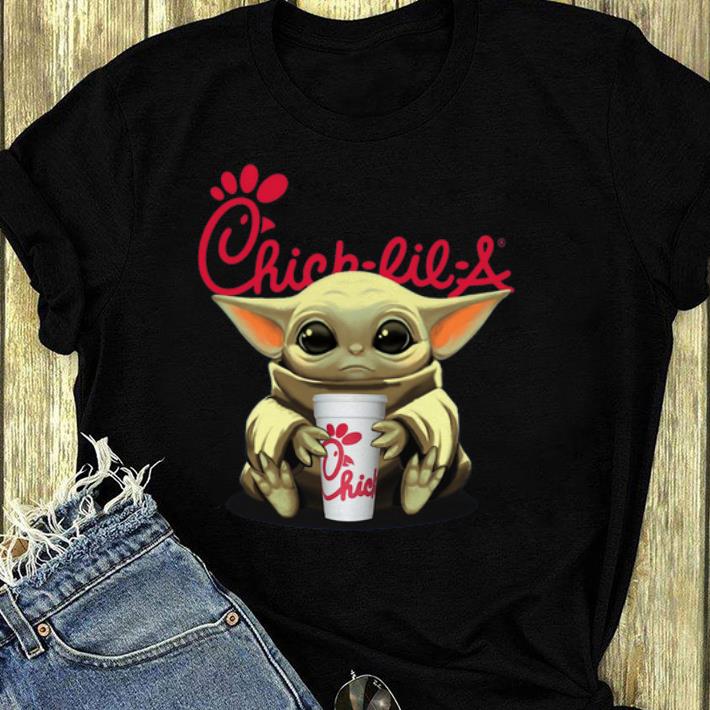 Nice Baby Yoda Hug Chick Fil A shirt