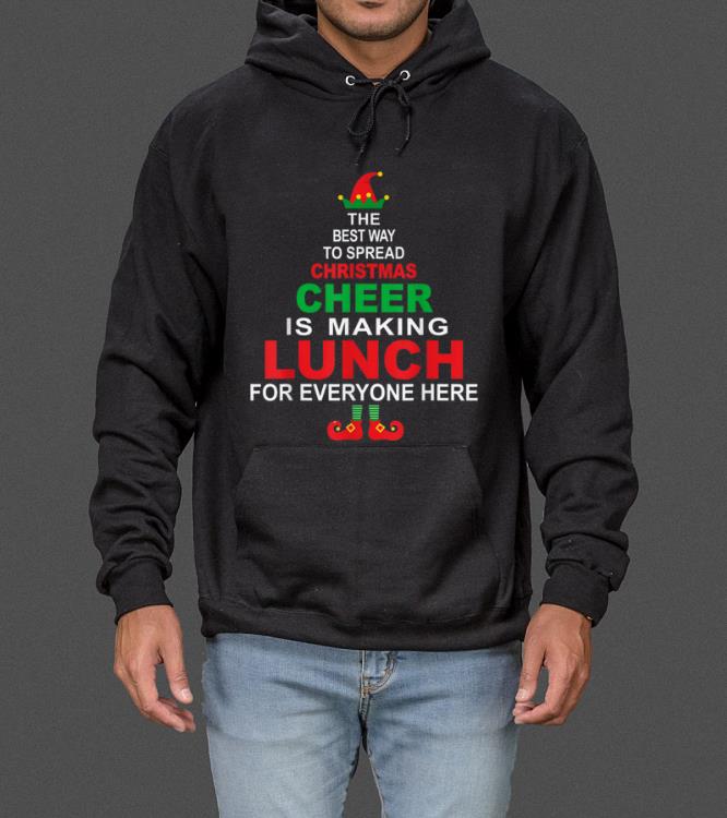 Nice Funny Lunch Lady Christmas Cheer sweater