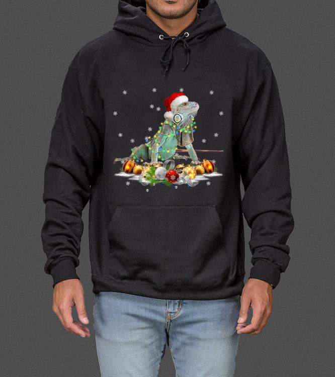 Nice Iguanas Tree Christmas Sweater Xmas Animal Gifts sweater