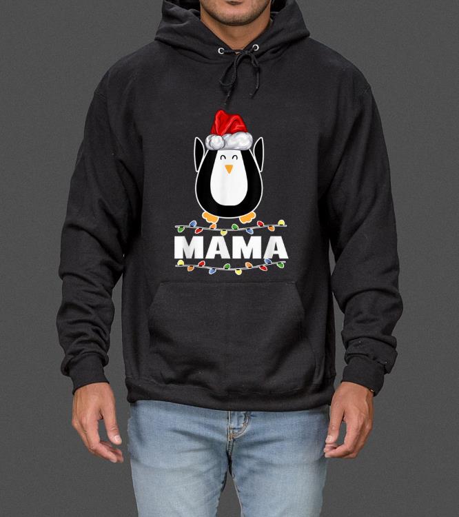 Nice Santa Claus Penguin Mama Christmas Ugly Party Holiday sweater