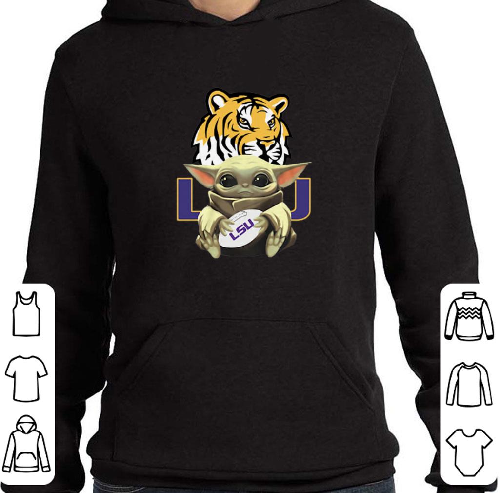 Official Baby Yoda Hug LSU Tigers Star Wars shirt
