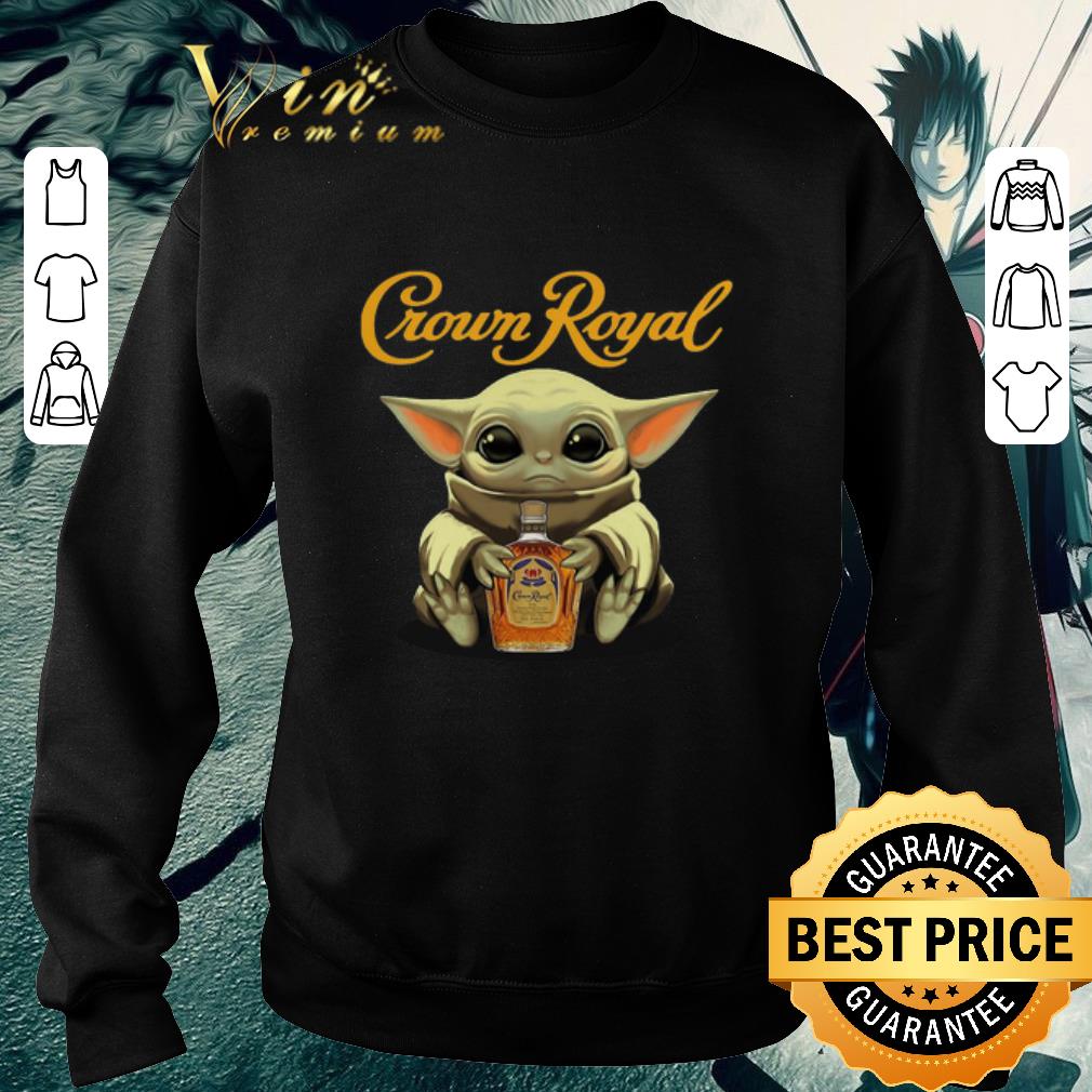 Official Baby Yoda hug Crown Royal Star Wars Mandalorian shirt 5 Official Baby Yoda hug Crown Royal Star Wars Mandalorian shirt