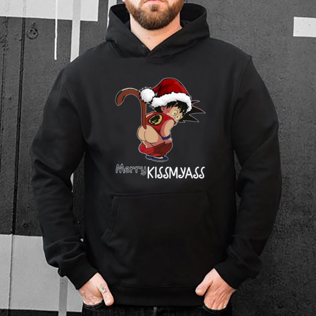 Official Goku merry kissmyass christmas shirt