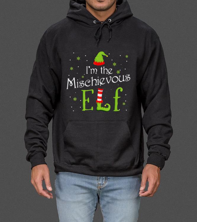 Official I'm The Mischievous Elf Christmas Gift Idea Xmas Family sweater