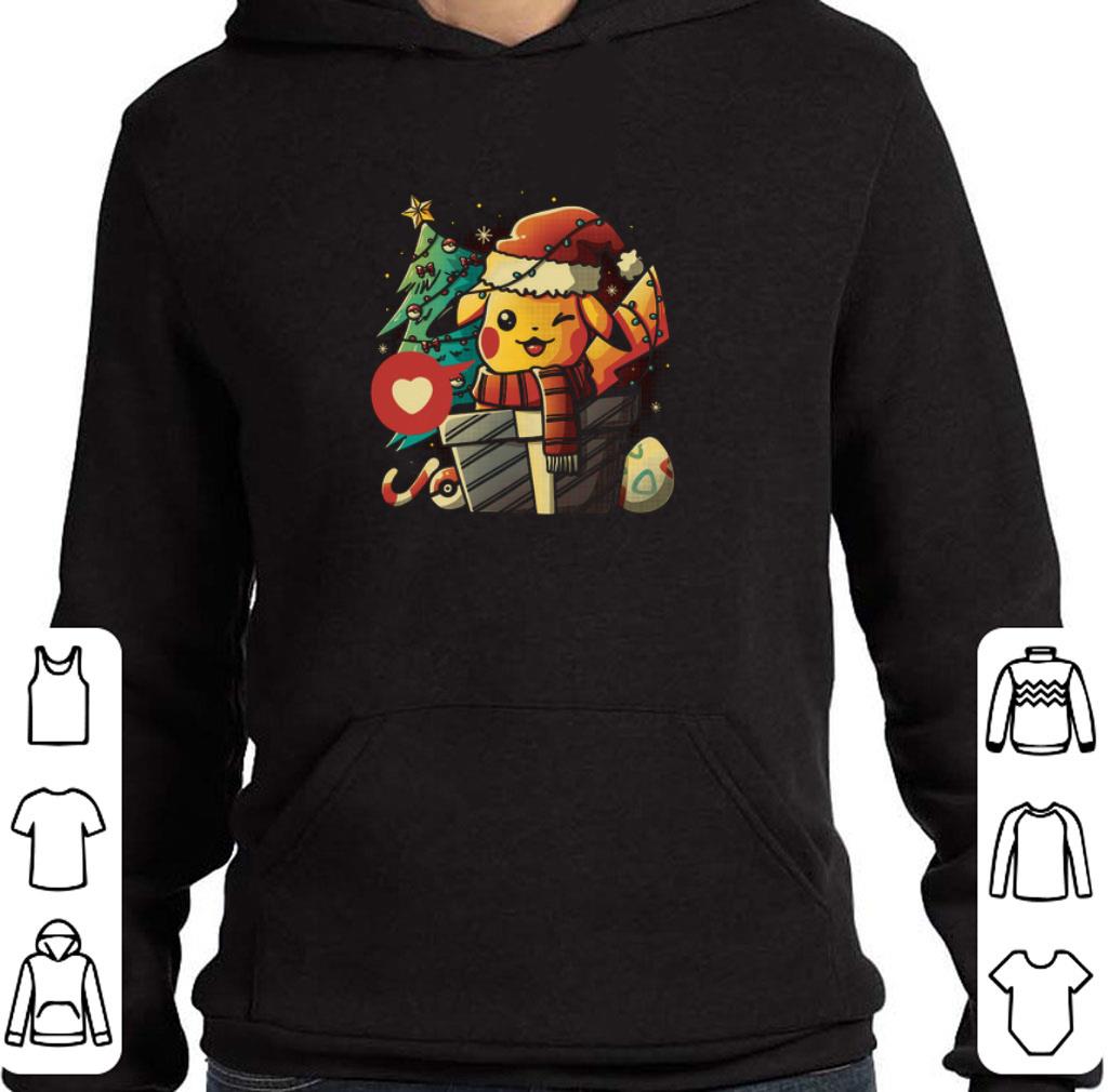 Official Pikachu electric gift Christmas tree shirt 5 Official Pikachu electric gift Christmas tree shirt