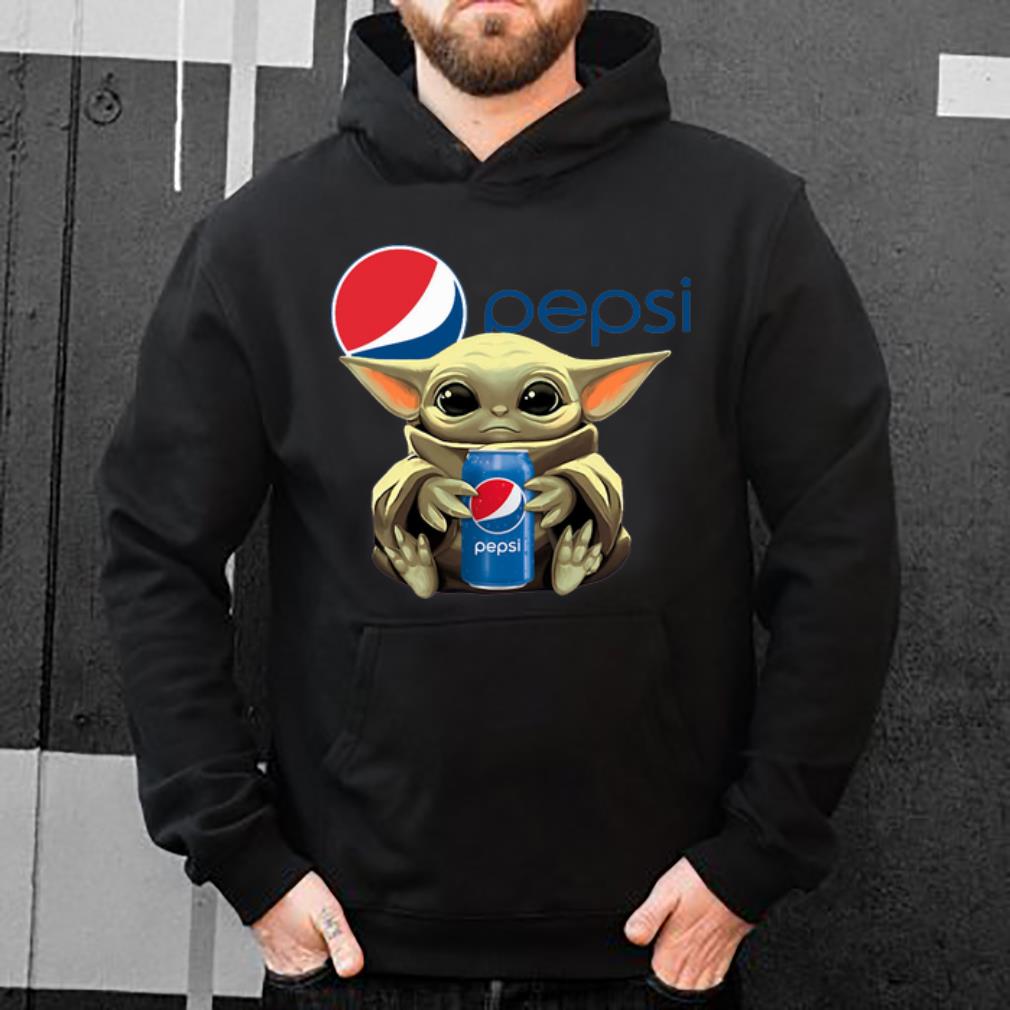 Official Star Wars Baby Yoda Hug Pepsi shirt