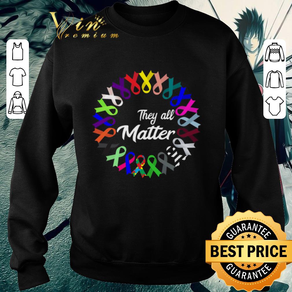 Official They All Matter Breast Cancer Autism shirt 5 Official They All Matter Breast Cancer Autism shirt