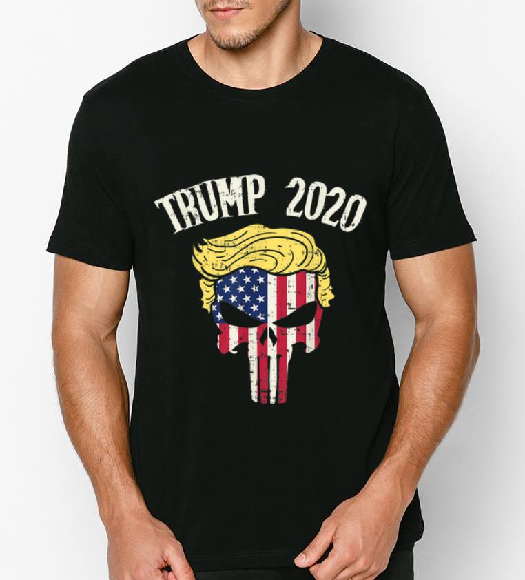 Official Trump 2020 Skull US Flag shirt