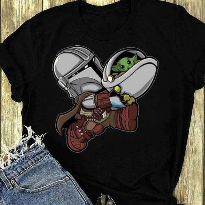 Original The Mandalorian Boba Fett And Baby Yoda shirt