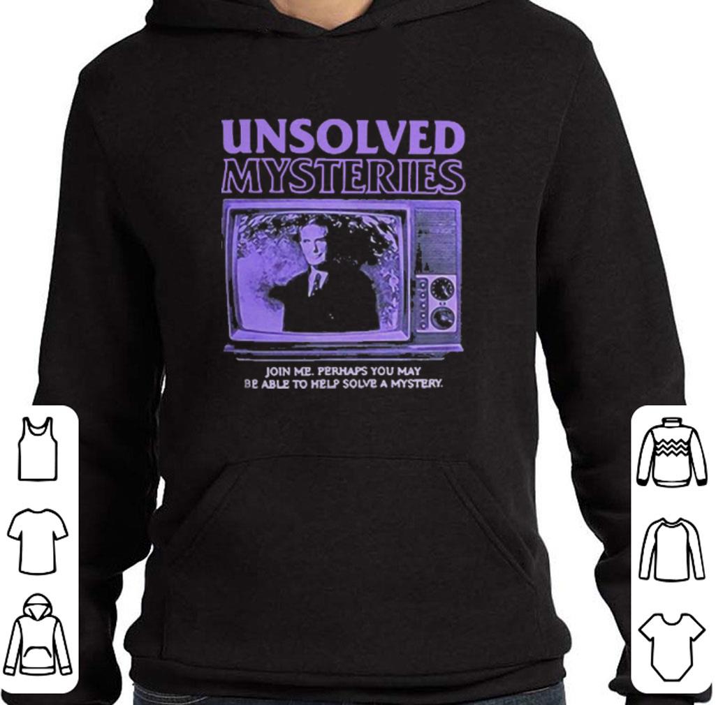 Original Unsolved mysteries Robert Stack shirt