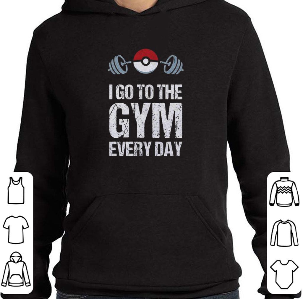 Pokemon I Go To The Gym Everyday Christmas shirt