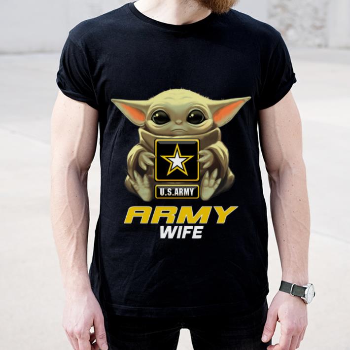 Premium Army Wife Baby Yoda Hug U.S.ARMY shirt 5 Premium Army Wife Baby Yoda Hug U.S.ARMY shirt