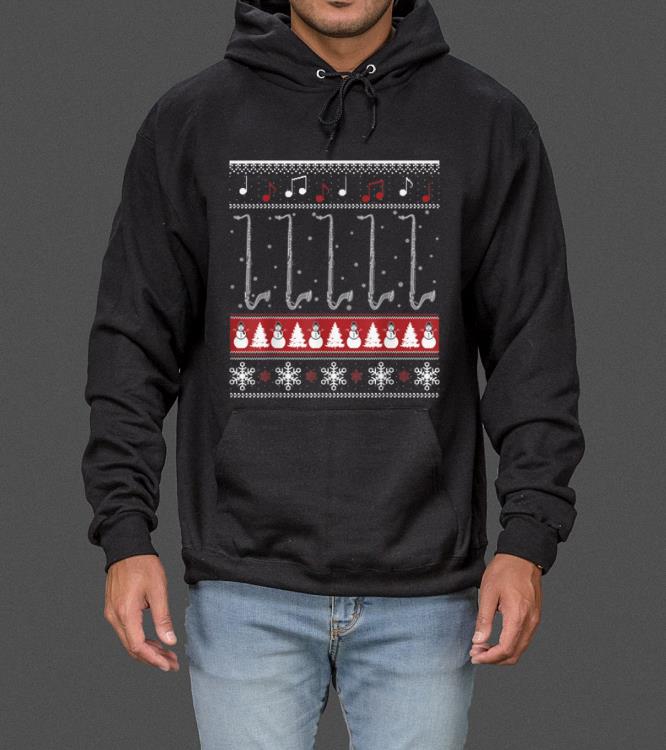 Premium Bass Clarinet Ugly Christmas Sweater Style sweater