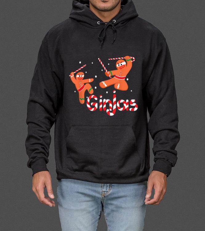 Premium Ginjas Gingerbread Men Ninjas Christmas Gift sweater