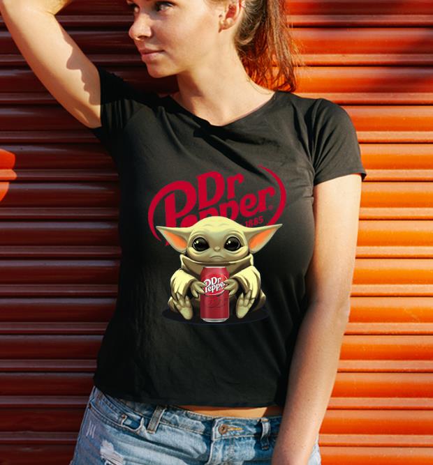 Pretty Baby Yoda hug Dr Pepper shirt 2 Pretty Baby Yoda hug Dr Pepper shirt 3