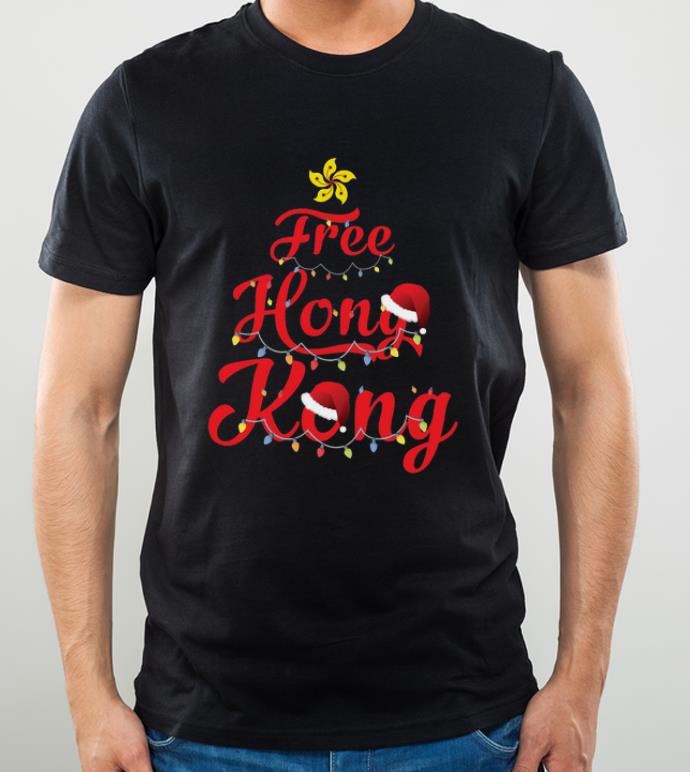 Pretty Free Hong Kong Christmas shirt