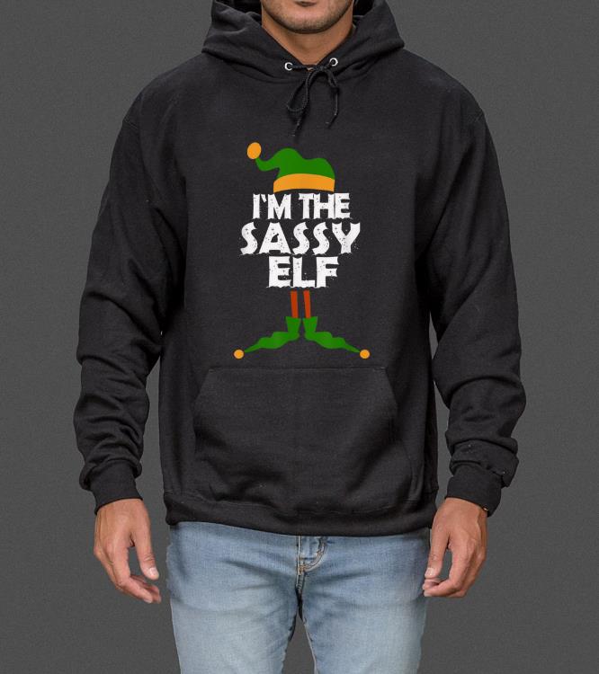 Pretty I'm the Sassy Elf Christmas Costume Gift sweater