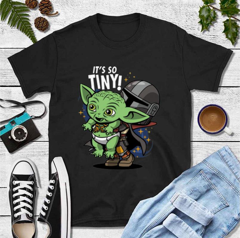 Pretty It’s So Tiny Stormtrooper And Baby Yoda shirt