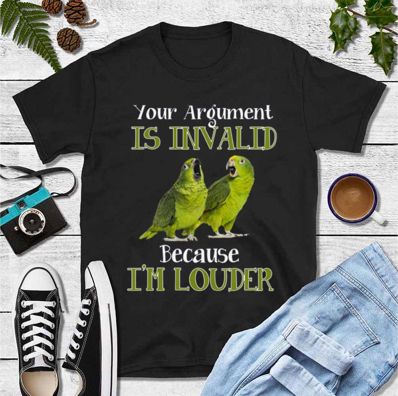 Pretty Your argument is invalid because I’m Louder shirt