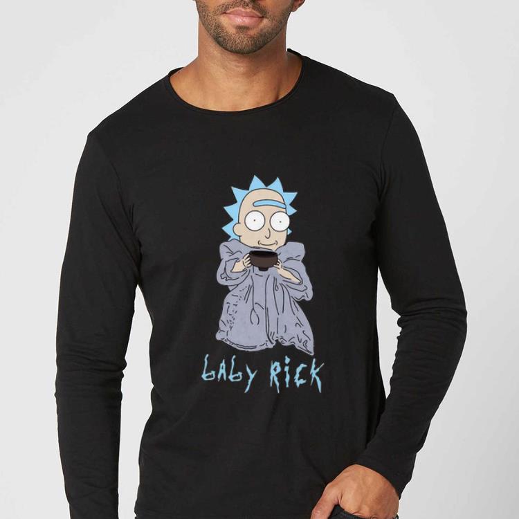 Top Baby Rick Sanchez Baby Yoda I Need Coffee shirt 5 Top Baby Rick Sanchez Baby Yoda I Need Coffee shirt