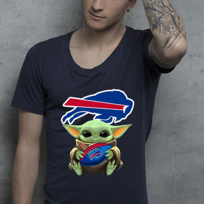 Top Football Baby Yoda Hug Buffalo Bills NFL shirt