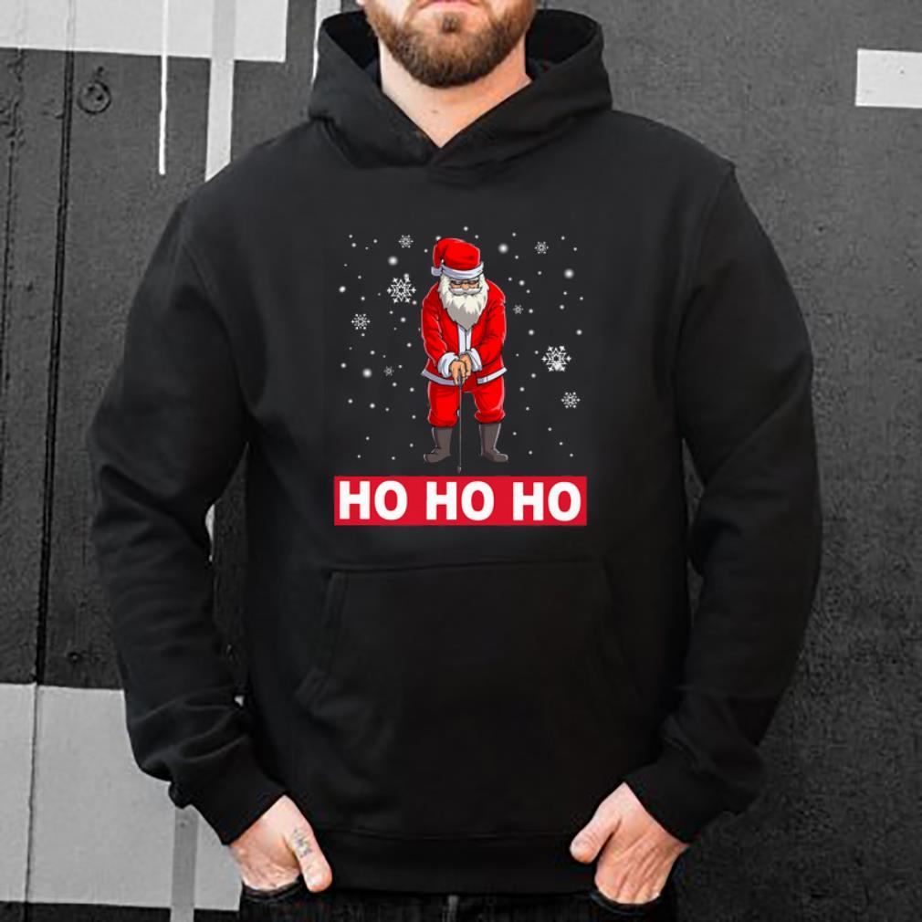 Top Ho Ho Ho Santa Claus Golf Christmas shirt