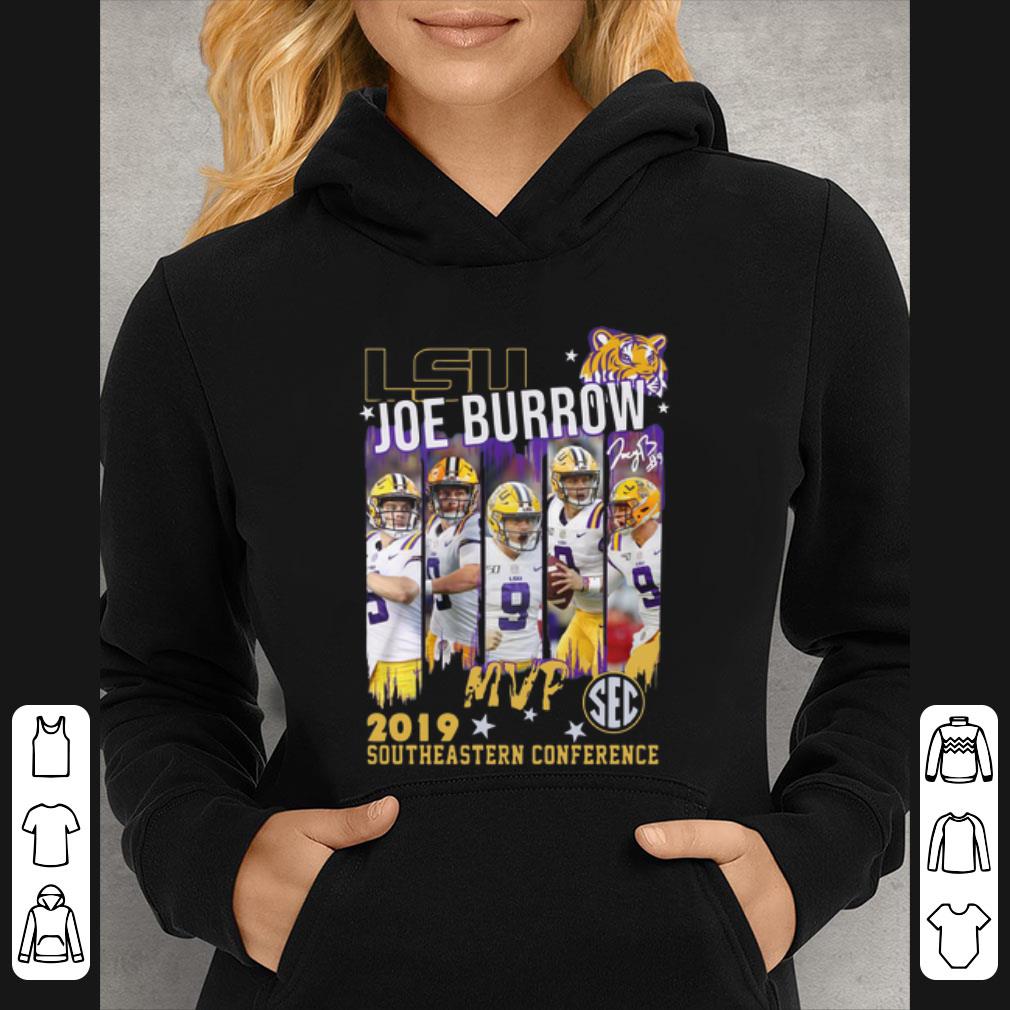 Top LSU Joe Burrow MVP 2019 Southeastern Conference shirt