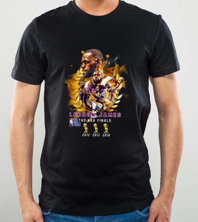 Top Lebron James The NBA Finals 2012 2013 2016 shirt