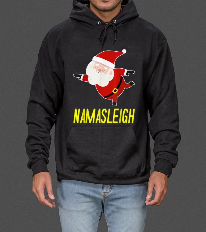 Top Namasleigh - Yoga Santa - Christmas Xmas Gift sweater