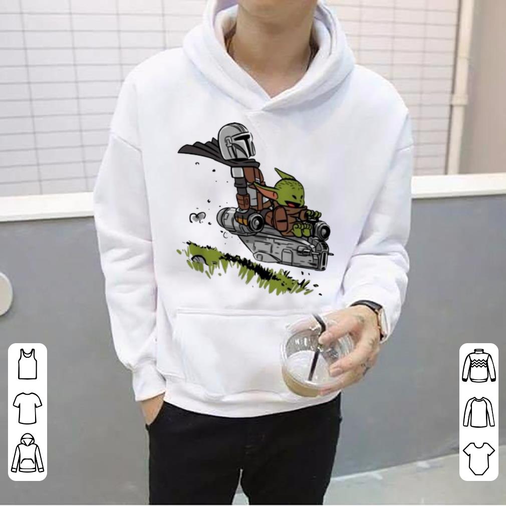 Top The Mandalorian Vault Mando And Baby Yoda shirt