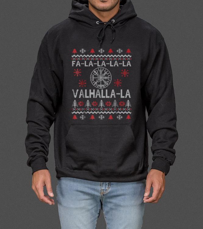 Vegvisir Compas Valhalla Ugly Christmas Viking sweater