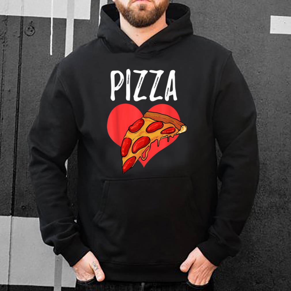 Awesome Pizza Heart Italian Valentine shirt