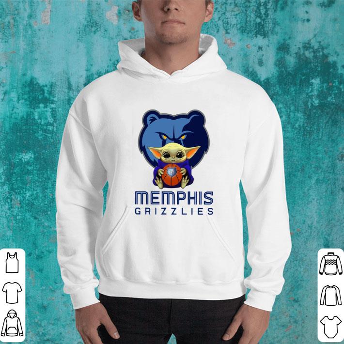Baby Yoda Hug Memphis Grizzlies Star Wars Mandalorian shirt