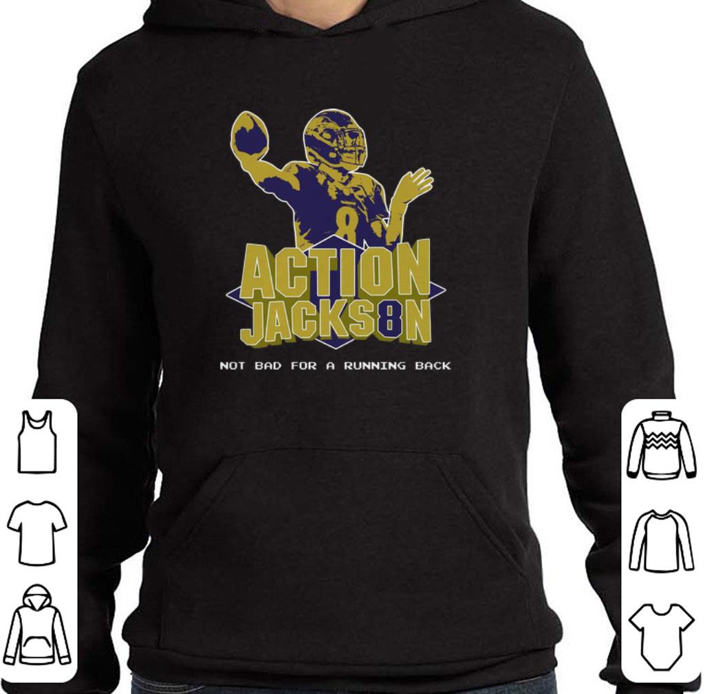 Funny Action Jackson Not Bad For A Running Back shirt