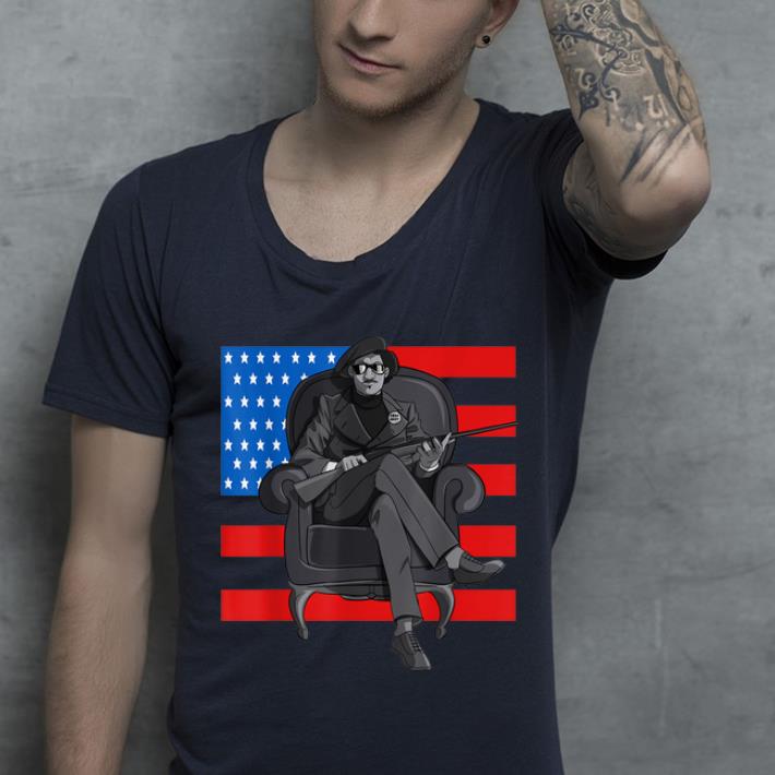 Hot Black History Panther Party American Flag shirt