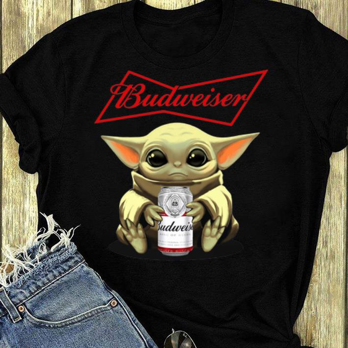 Hot Star Wars Baby Yoda Hug Budweiser shirt