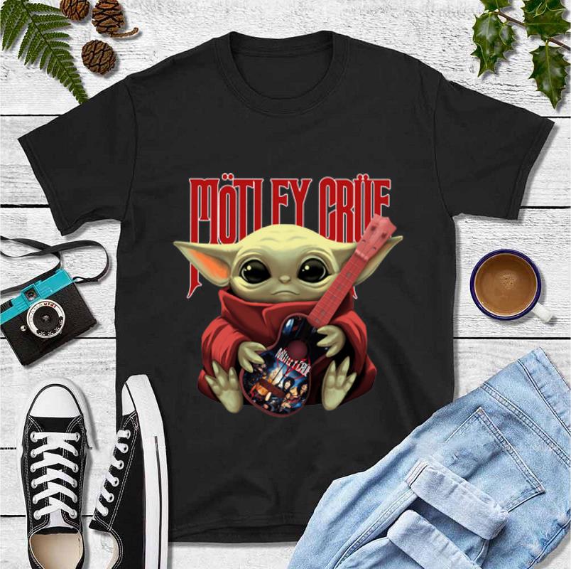 Nice Star Wars Baby Yoda Hug Motley Crue shirt