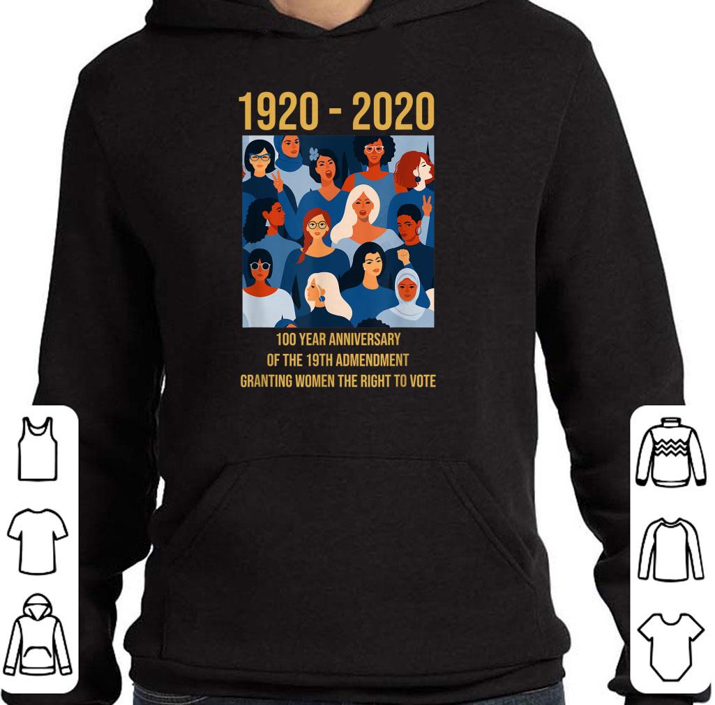 Official 100 Year Anniversary Of The 19th Amendment Women's Right shirt